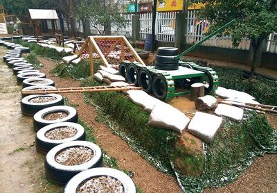 2018年第一场雪，龙游实验幼儿园亲子齐欢